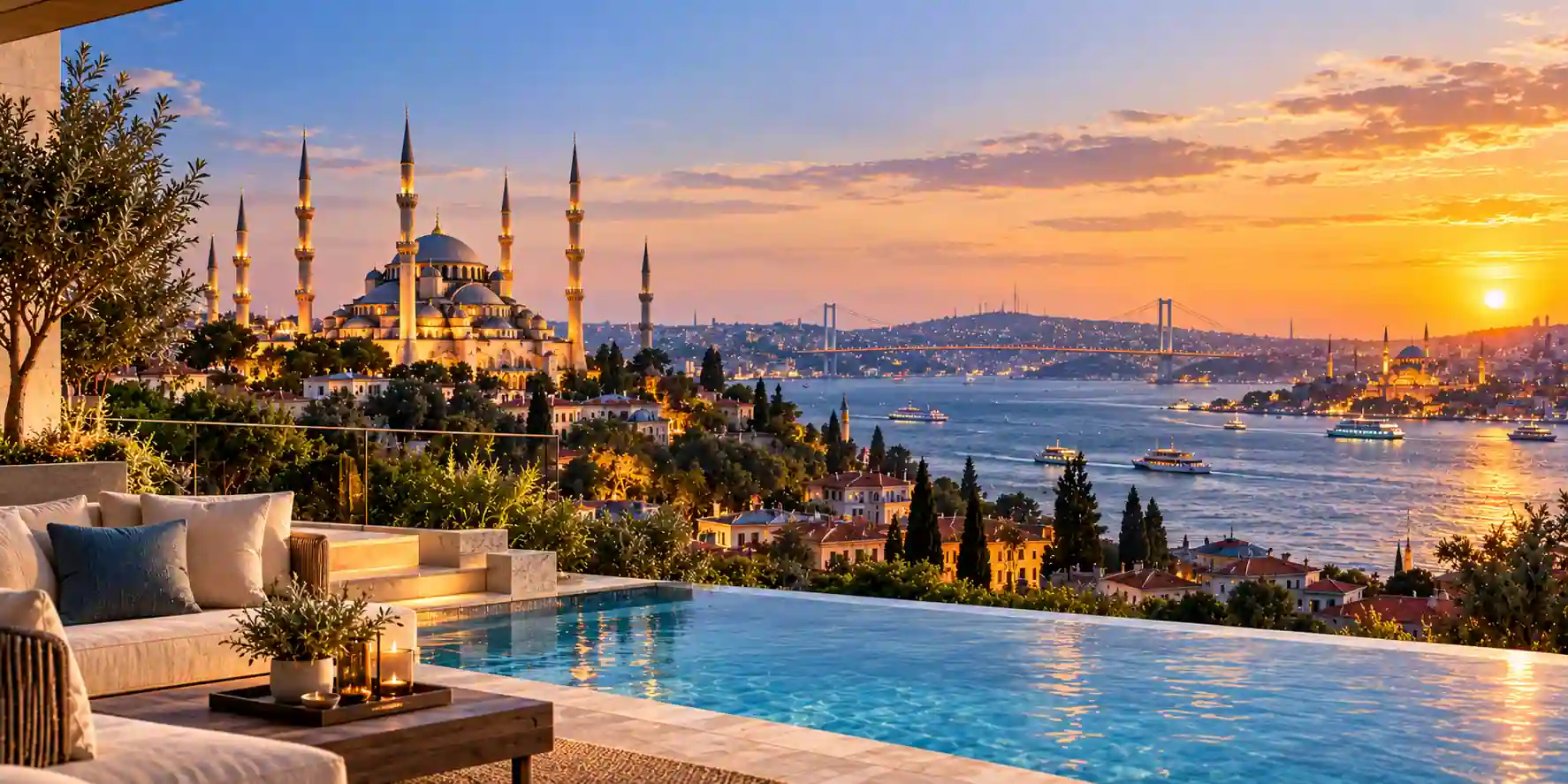 Istanbul and the Bosphorus, Turkey
